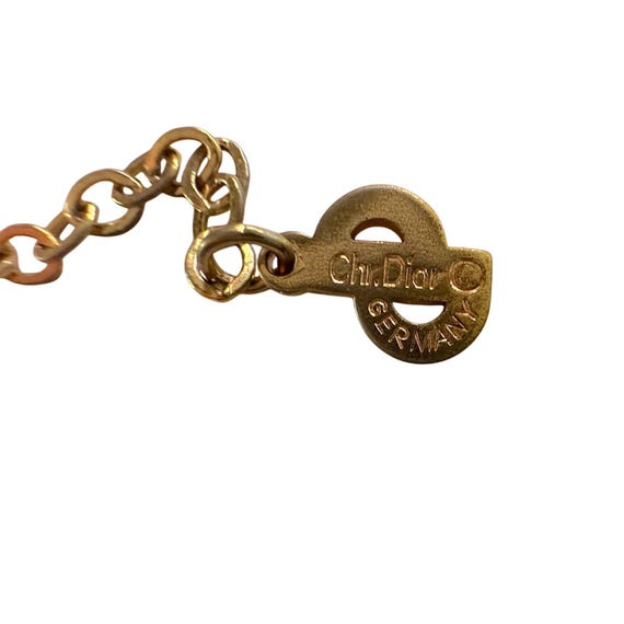 ChrDior GERMANY ネックレス CD Christian Dior CD Logo Necklace - Made in Germany (vintage) - Etsy