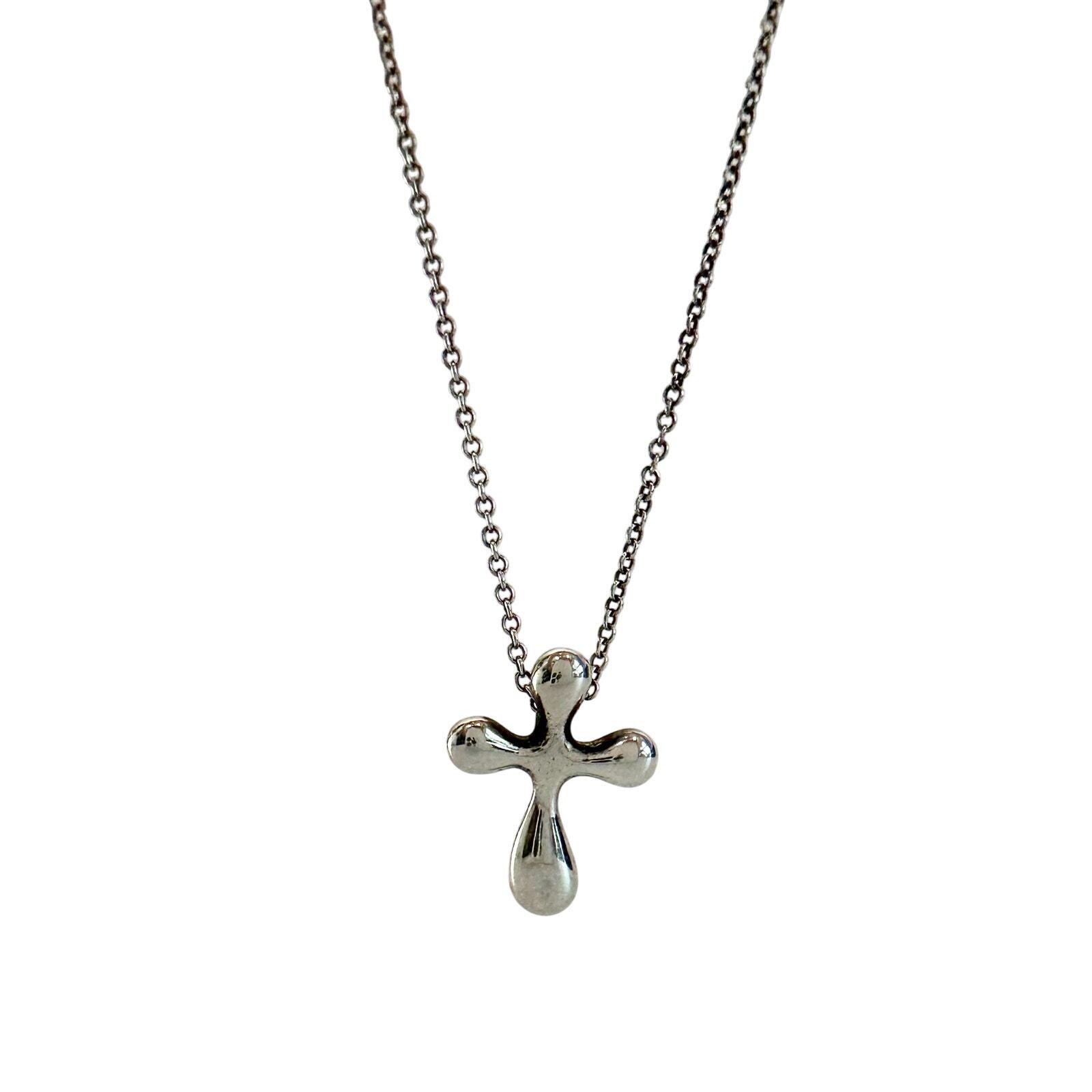 Tiffanys and co cross necklace - Etsy 日本