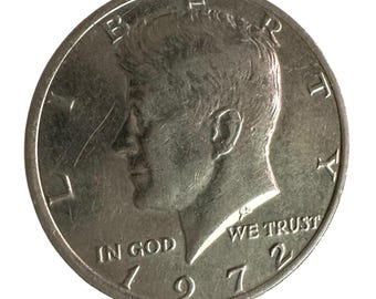 1972年 ケネディ ハーフドルコイン 米国通貨 コレクターアイテム