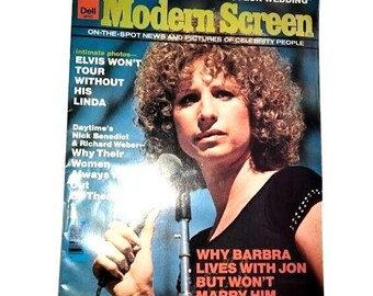 Modern Screen- on- the- spot news and pictures of celebrity people (Nov.) The captain & Tennille's "shotgun wedding"