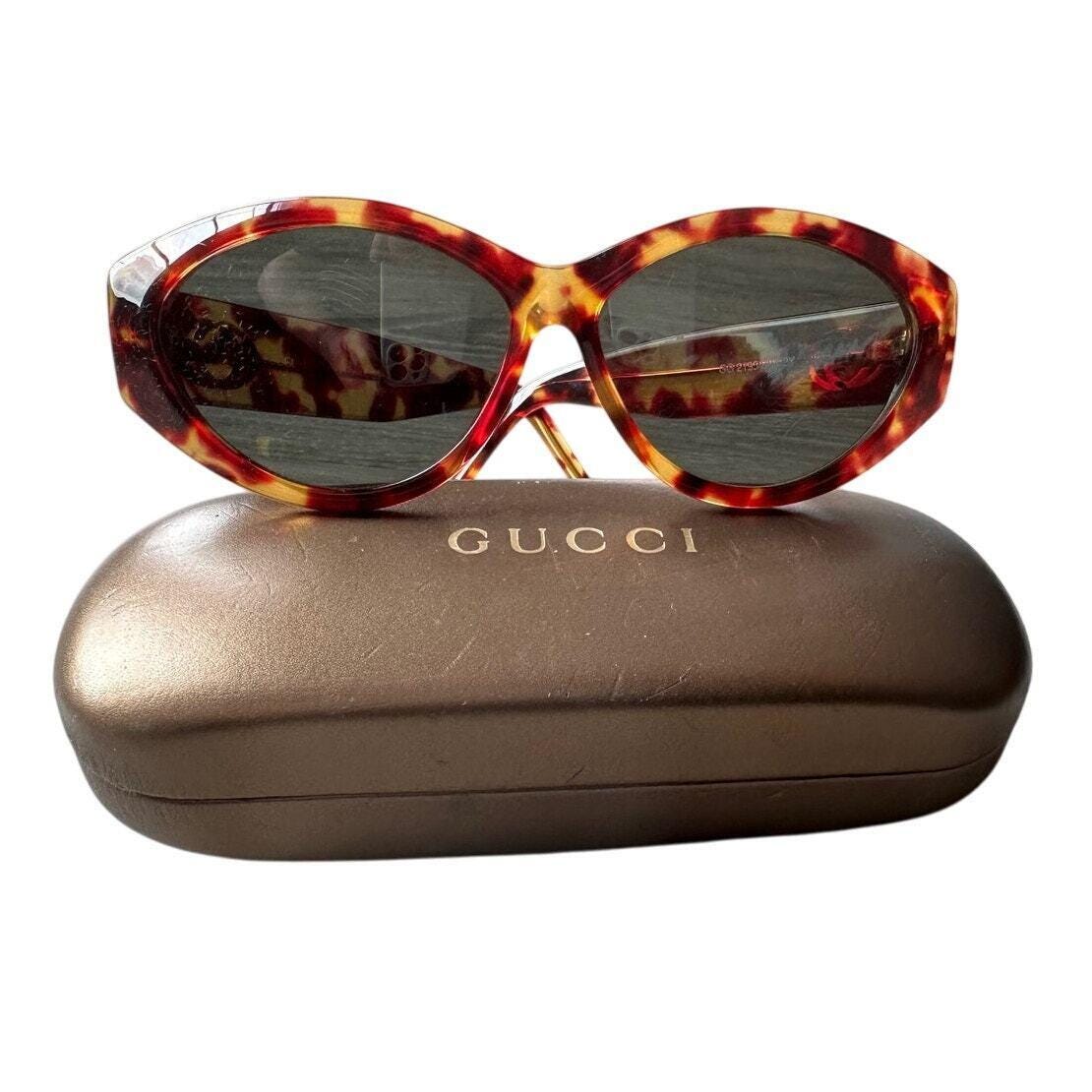 グッチ 1990s ヴィンテージ サングラス 中古・古着通販】GUCCI (グッチ) ヴィンテージサングラス ブラック
