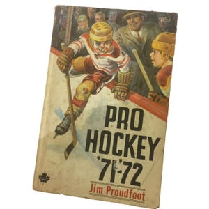Pro Hockey 1971-1972 paperback door Jim Proudfoot