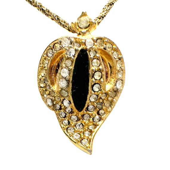 Christian Dior Germany Vintage Gold-plated Leaf Necklace - Etsy