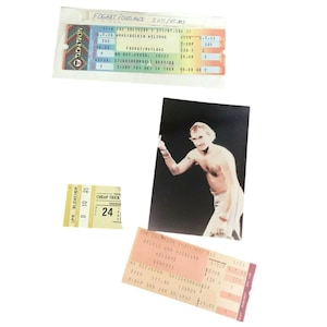 Phil Collilns Photo - Genesis & Cheap Trick Schein Stub, Foghat/Outlaws Ticket -Konzerte Souvenirs -