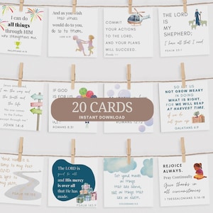 Kaarten met bijbelteksten voor kinderen Afdrukbare kaarten met bijbelteksten Affirmatiekaarten voor kinderen Geheugenkaarten met bijbelteksten Afdrukbare kaarten met bijbelteksten voor Pasen