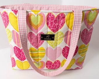 Tote Bag - Heart Print