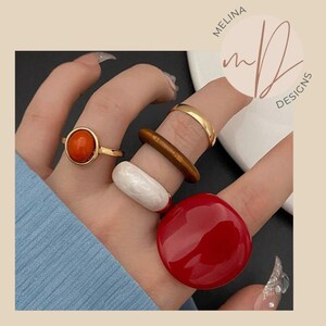Chunky rings Etsy