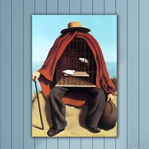 René Magritte, o Terapeuta, 1937, Museu de Arte de Parede, Decoração, Arte, Pintura, René Magritte, Pôster, Arte, René Magritte, Tela, Presente, Decoração, Arte, Casa