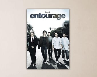 Poster del film Entourage, Queens Boulevard, stampa su tela del film Entourage, regalo di decorazioni da parete per ufficio, arte per la casa