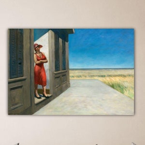 Edward Hopper South Carolina Morning Wall Art Edward Hopper Poster Hopper Canvas Museum Decor Art Hopper Paint Gift Of Home Decor Print Art