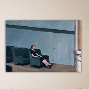 Edward Hopper İntermission 1963 Wall Art Edward Hopper Poster Hopper Canvas Museum Decor Hopper Paint Gift Of Home Wall Decor Hopper Print