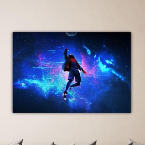 Spiderman Wall Decor Spiderman Wall Art Spiderman Canvas Gift For Kids Spiderman Poster Home Decor Ready to Hang Movie Decor Gift Of Movie