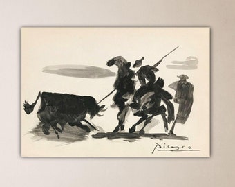 アート・デザイン・音楽 Picasso Toros Y Toreros Toros Y Toreros (5.7.59 IV) | Pablo Picasso | RoGallery