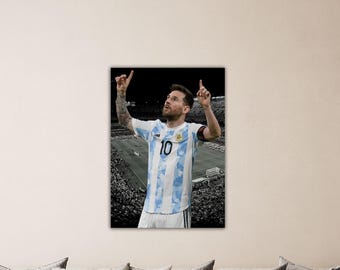 リオネル・メッシ アルゼンチン ポスター ワールドカップ サッカー