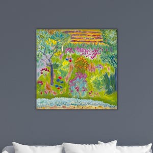 Pierre Bonnard Garden 1935 Poster Bonnard Canvas Pierre Bonnard Wall Art Bonnard Paint Gift Home Wall Decor Art Bonnard Print Modern Decor