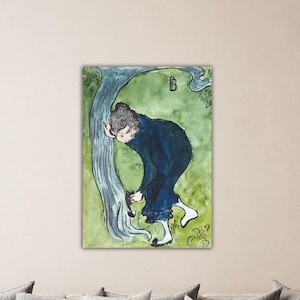 Pierre Bonnard Fałszywy krok (1891) Plakat Pierre Bonnard Sztuka ścienna Pierre Bonnard Płótno Bonnard Malarstwo Dar Wystrój Domu Wystrój Muzeum