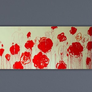 CY Twombly - Blooming 2001 -2008 Poster Twombly Canvas Decor Trendy Wall Art Housewarming Gift Twombly Painting Twombly Gift Decor Print Art