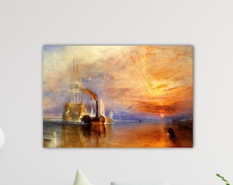 ウィリアム・ターナー - ノーハム城の日の出（1845年） - 絵画、写真