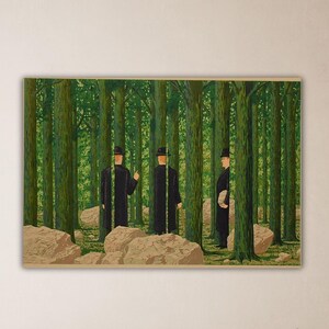 Museu de Arte de Parede Pierreries de René Magritte Decoração de Arte Pôster de René Tela de René Presente de Decoração para Casa Pintura de René Magritte Impressão de René Magritte
