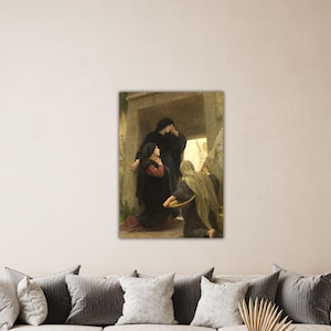 William-Adolphe Bouguereau The Marys at The Tomb Poster Adolphes Canvas Bouguereau Wall Art William Paint Gift Home Wall Decor William Paint