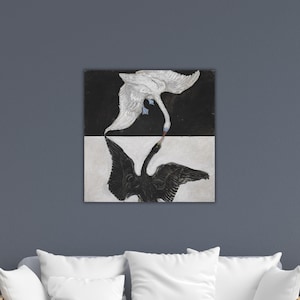Hilma Af Klint The Swan No 1 Poster Hilma Af Klint Wall Art Gift Of Home Wall Decor Klint Paint Hilma Af Klint Canvas Hilma Klint Print Art