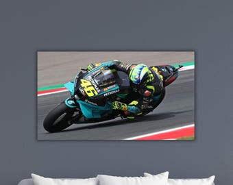 1/12 Scale Motogp Rider Figurine Valentino Rossi Riding 1996 - Etsy