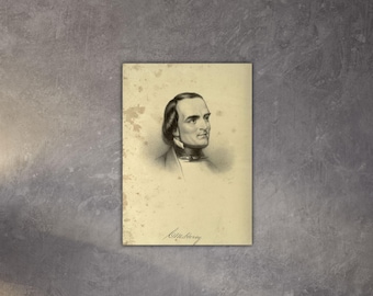 Allen & Ginter The Fruits of America Portrait Canvas Office Decor Allen Poster Ginter Print Allen Wall Art Gift Of Home Wall Decor Painting