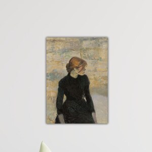 Henri De Toulouse Lautrec Pierreuse portrait féminin Poster De Toulouse Art mural De Toulouse Toile De Toulouse Peinture d'art Cadeau Décoration d'intérieur