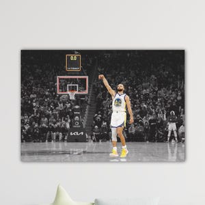 Stephen Curry Leinwand Golden State Krieger MVP Leinwand Stephan Curry Poster Mann Höhle Druck Kinderzimmer Wanddekoration Stephan Curry Wandkunst