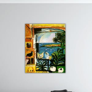 Pablo Picasso Pigeons Painting Pablo Picasso Canvas Picasso Wall Art Museum Decor Gift Of Wall Home Decor Art Picasso Poster Picasso Print
