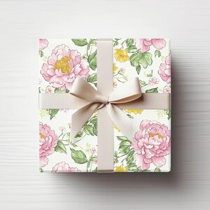 Carta da regalo floreale e stravagante, perfetta per compleanni, matrimoni e occasioni speciali, disponibile in 3 misure e 2 finiture.
