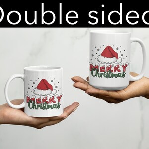 Festive Christmas movie mug, Christmas gift, Secret Santa gift, cozy Christmas gift for family, hot chocolate, coffe, funny Christmas mug