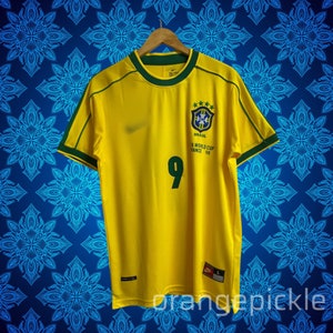 BRAZIL BRASIL 1997 HOME SHIRT (Very good) XL - Retro Vintage Classic  Football Jerseys