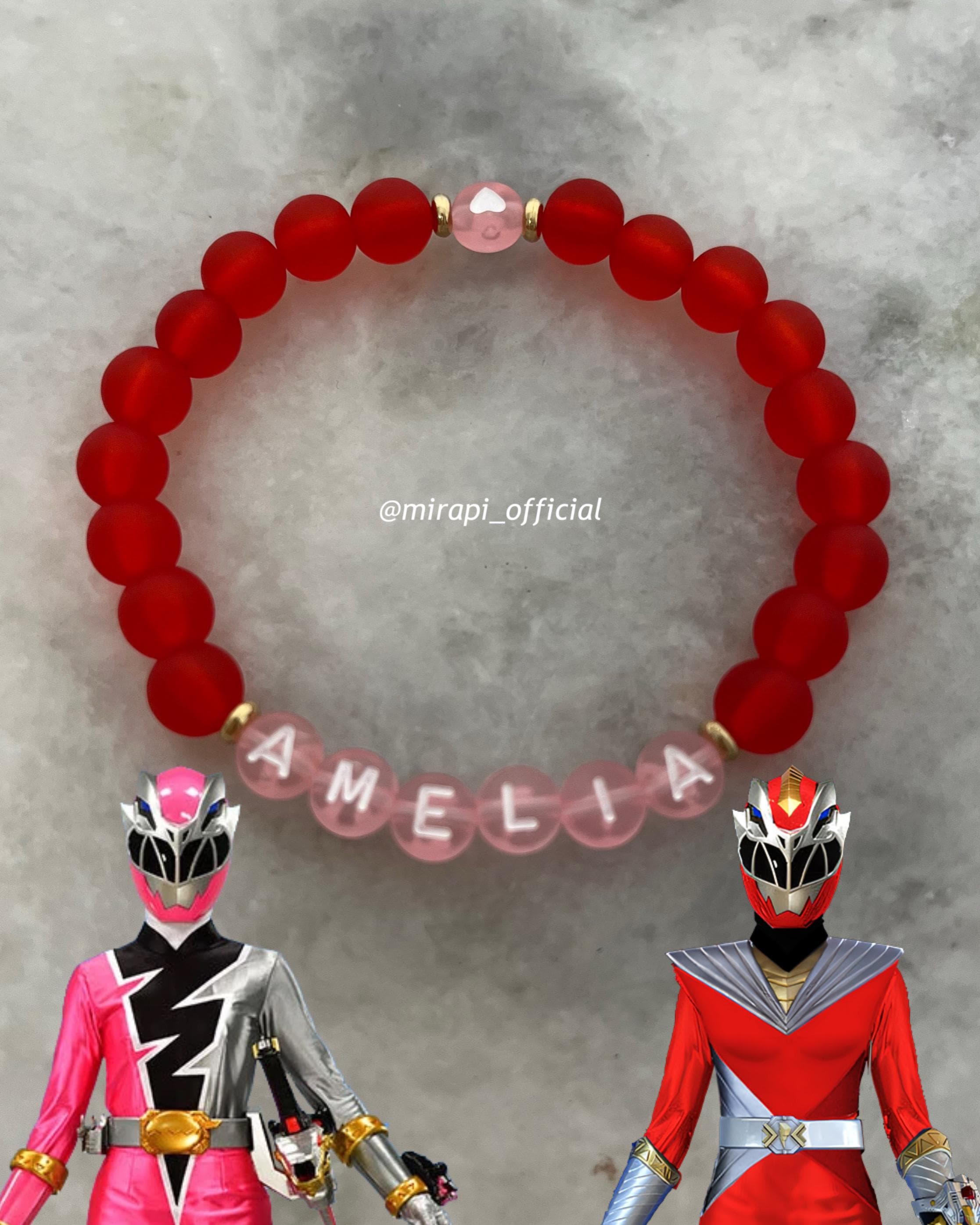 Power Rangers Dino Fury Cosmic Fury Handmade Custom Bead