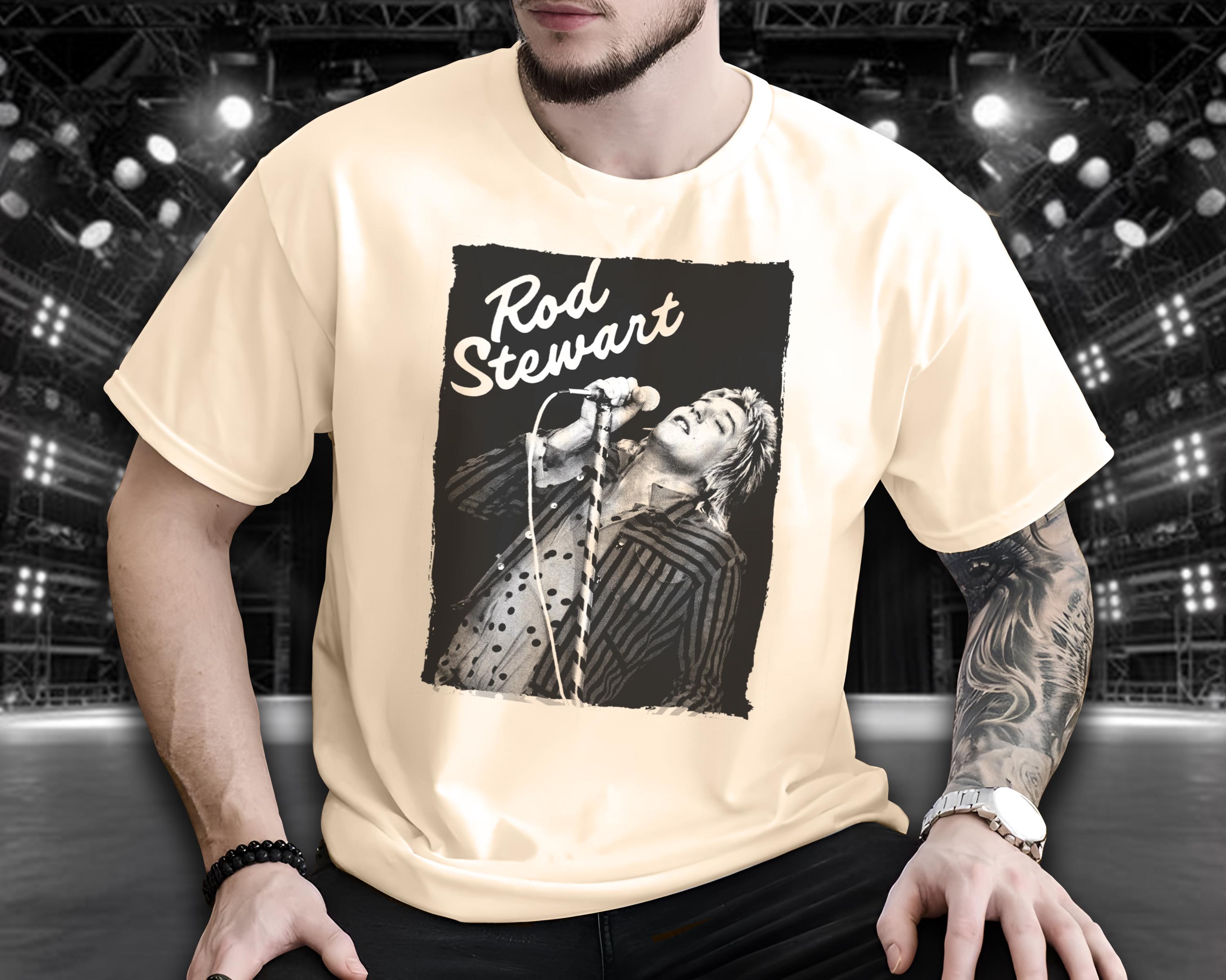 Rod Stewart T Shirt - Etsy Rod Stewart T Shirt - Etsy