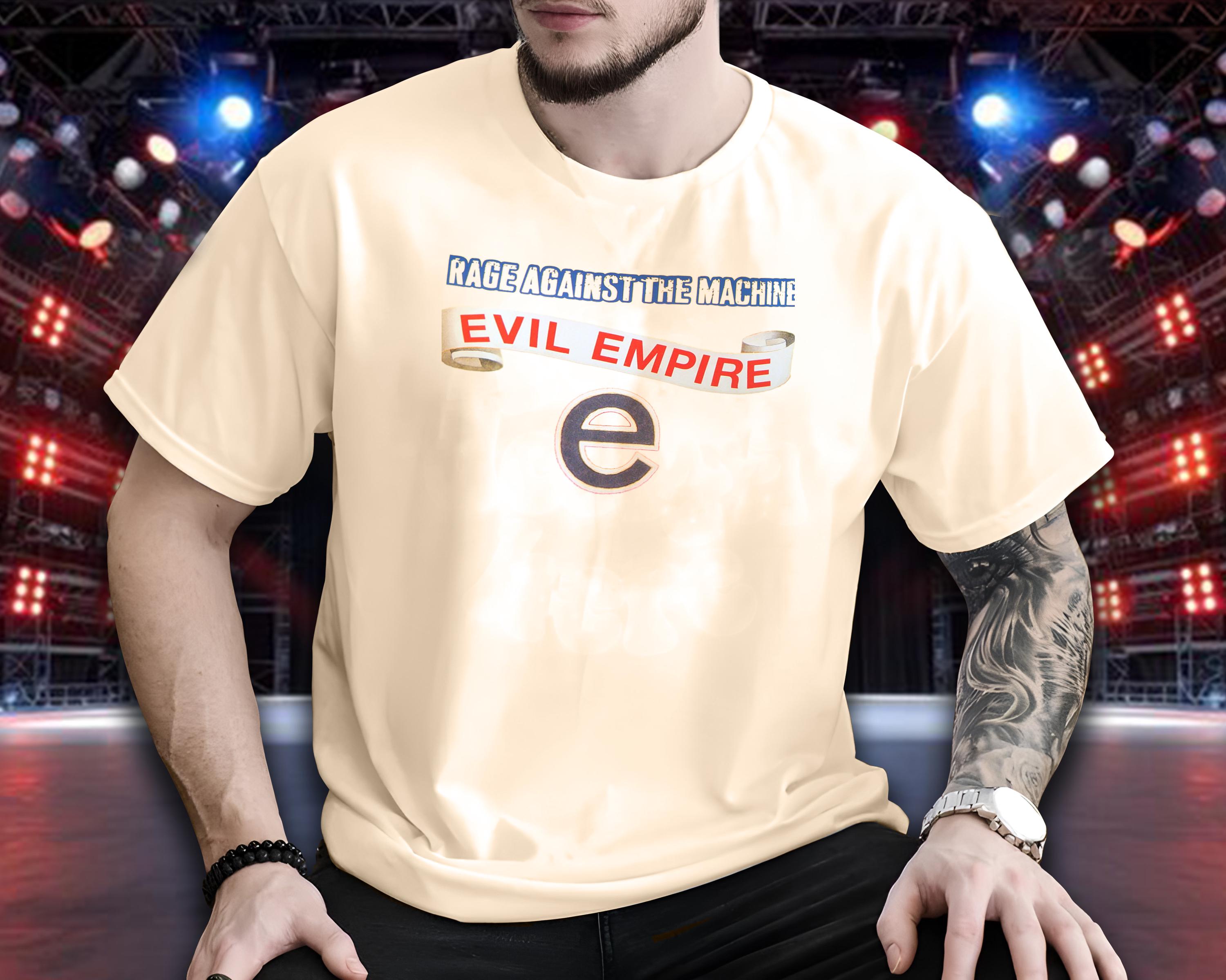 希少 90s のしゃ 1996年製 レイジ EVIL EMPIRE Tシャツ 希少 90s のしゃ 1996年製 レイジ EVIL EMPIRE Tシャツ