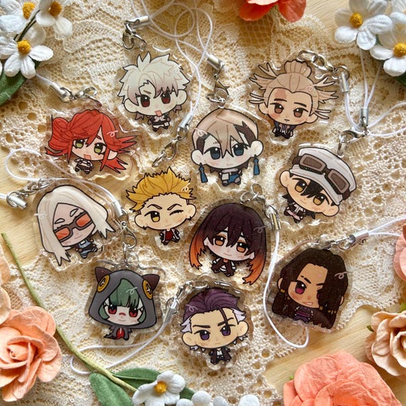 Itty Bitty Trash Babies! | Phone Charm Keychains (Rudo, Enjin, Zanka, Riyo, Jabber, Tamsy, August, Guita, Follo, Zodyl, Amo)
