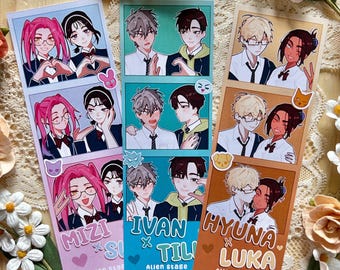 Alien Stage Photo Booth Fotostreifen (Mizisua, Ivantill, Hyunluka)