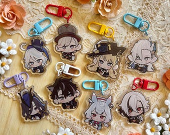 Kaufen Sie 2, erhalten Sie 1 gratis !!! Genshin Auswirkungen Fontaine Charakter Schlüsselanhänger