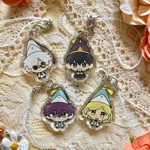 Zauberhafte Babys! | Hexe Hut Atelier Telefon Charme Schlüsselanhänger (Qifrey, Coco, Agott, Olruggio)