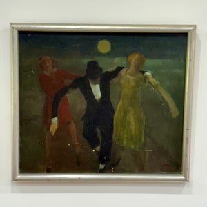 Swedish oil painting, Evert Färhm (1901-1971) Swedish artist.
