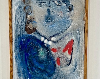 Swedish oil painting,Kaj Siesjö (1920-1985),Vintage,Swedish artist.