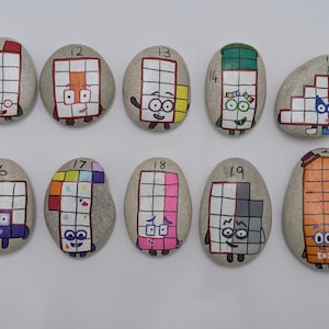 Numberblocks Stones 11-20