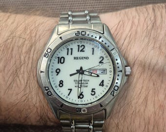 Reloj Reguno Citizen Solar Tech Japan Movt