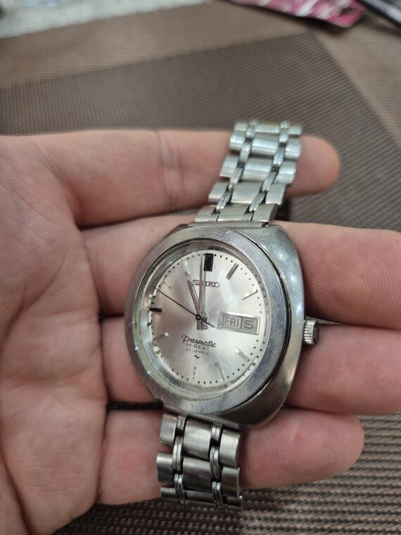 セイコー プレスマティック 27石 自動巻き - Etsy 日本