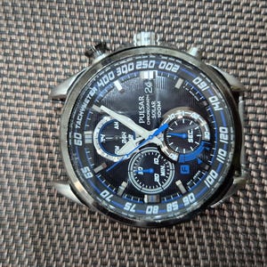 Pulsar Chronograph Solar 100m