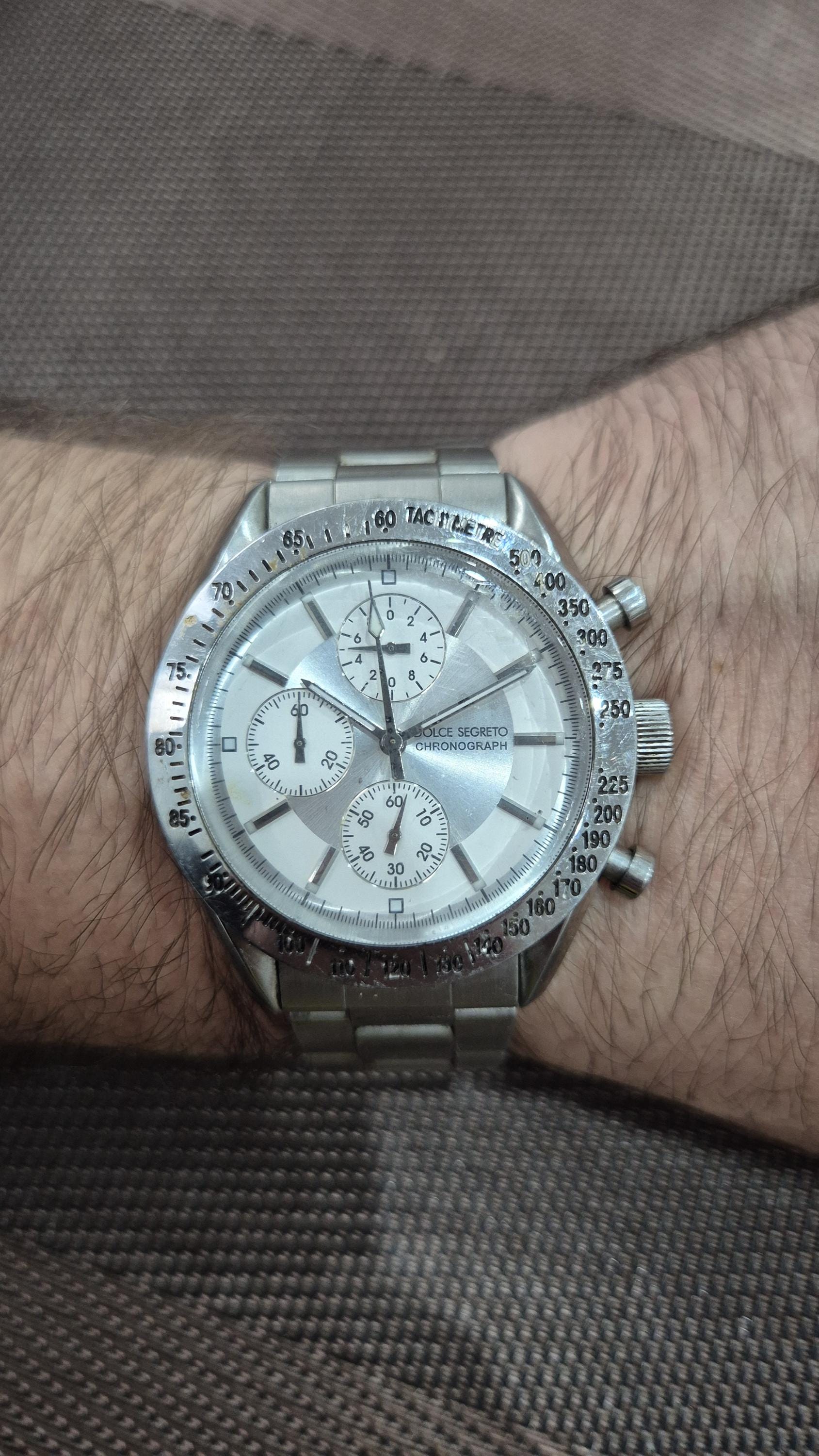 MR-腕時計02  Dolce Segretoクロノグラフ腕時計 Dolce Segreto Chronograph Japanese Watch - Etsy