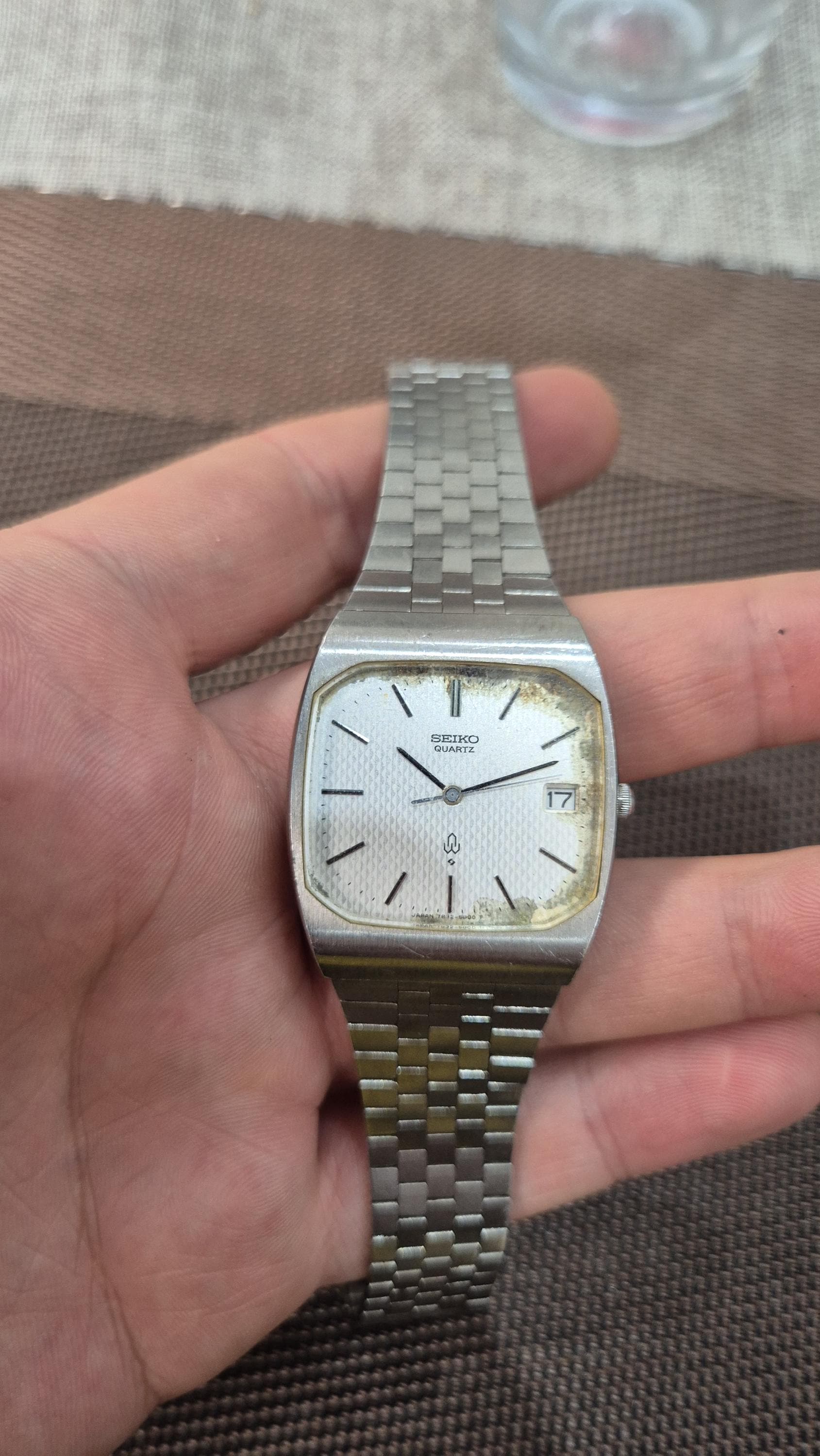 Vintage Seiko Watch 7832-5000 - Etsy
