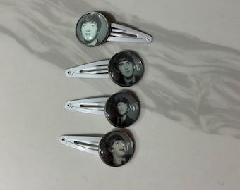 The Beatles Hair Clips