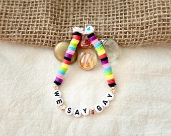 Pride / Custom Phrases Friendship Bracelets